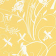 Schumacher Sky Meadow Yellow Wallpaper