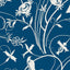 Schumacher Sky Meadow Blue Wallpaper