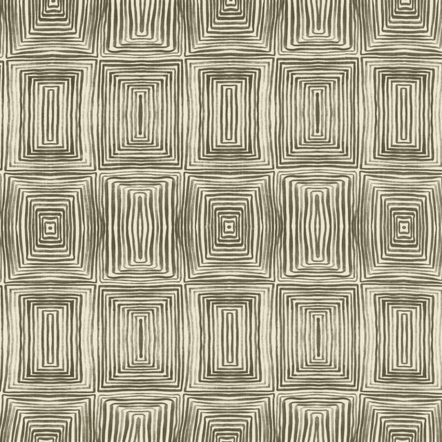 Kasmir Quadri Smoke Gray Fabric