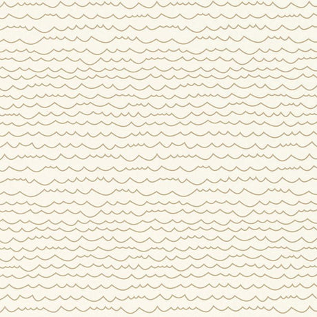 Schumacher Waves Sand Wallpaper