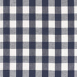 Schumacher Key West Check Navy Fabric
