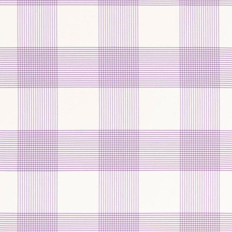 Schumacher Antigua Plaid Lavender Fabric