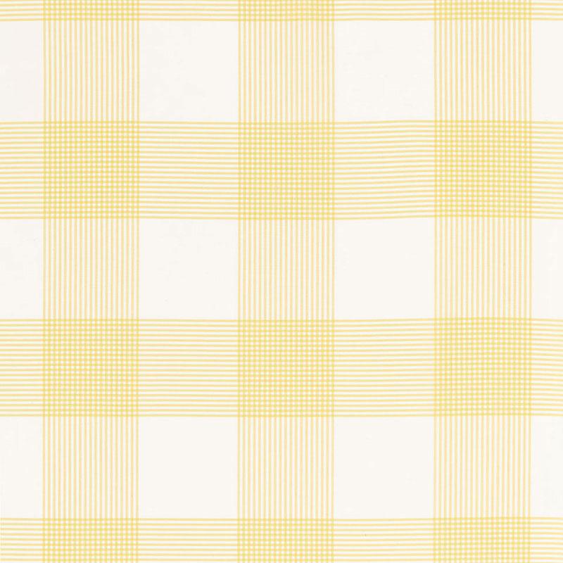 Schumacher Antigua Plaid Sunflower Fabric