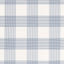 Schumacher Antigua Plaid Cornflower Fabric