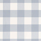 Schumacher Antigua Plaid Cornflower Fabric