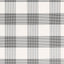 Schumacher Antigua Plaid Jet Fabric