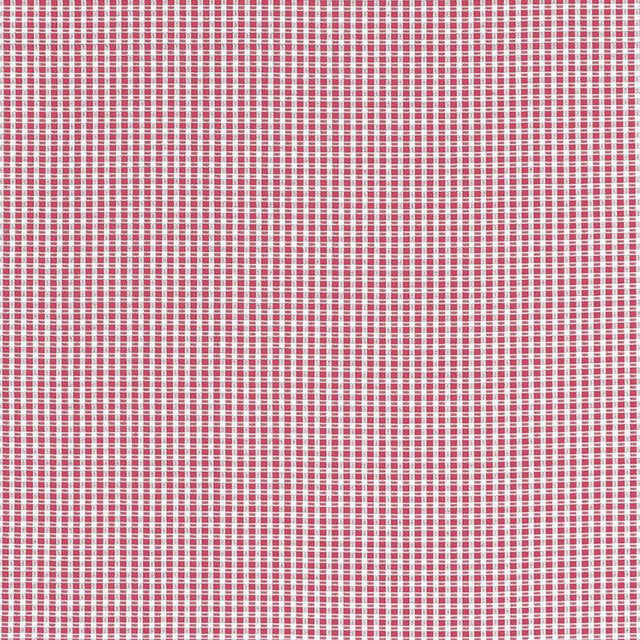 Schumacher Aruba Check Azalea Fabric