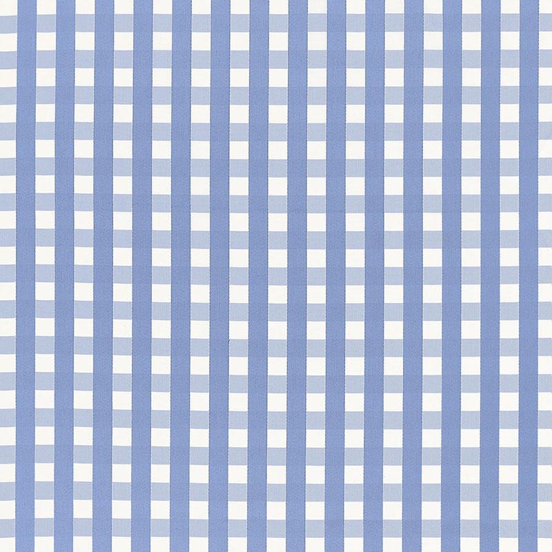 Schumacher Bermuda Check Cornflower Fabric