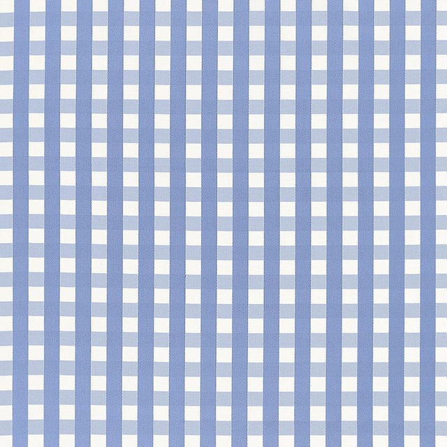 Schumacher Bermuda Check Cornflower Fabric