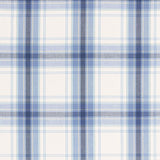 Schumacher St. Martin Plaid Cornflower Fabric