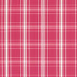 Schumacher Belize Plaid Azalea Fabric