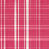 Schumacher Belize Plaid Azalea Fabric
