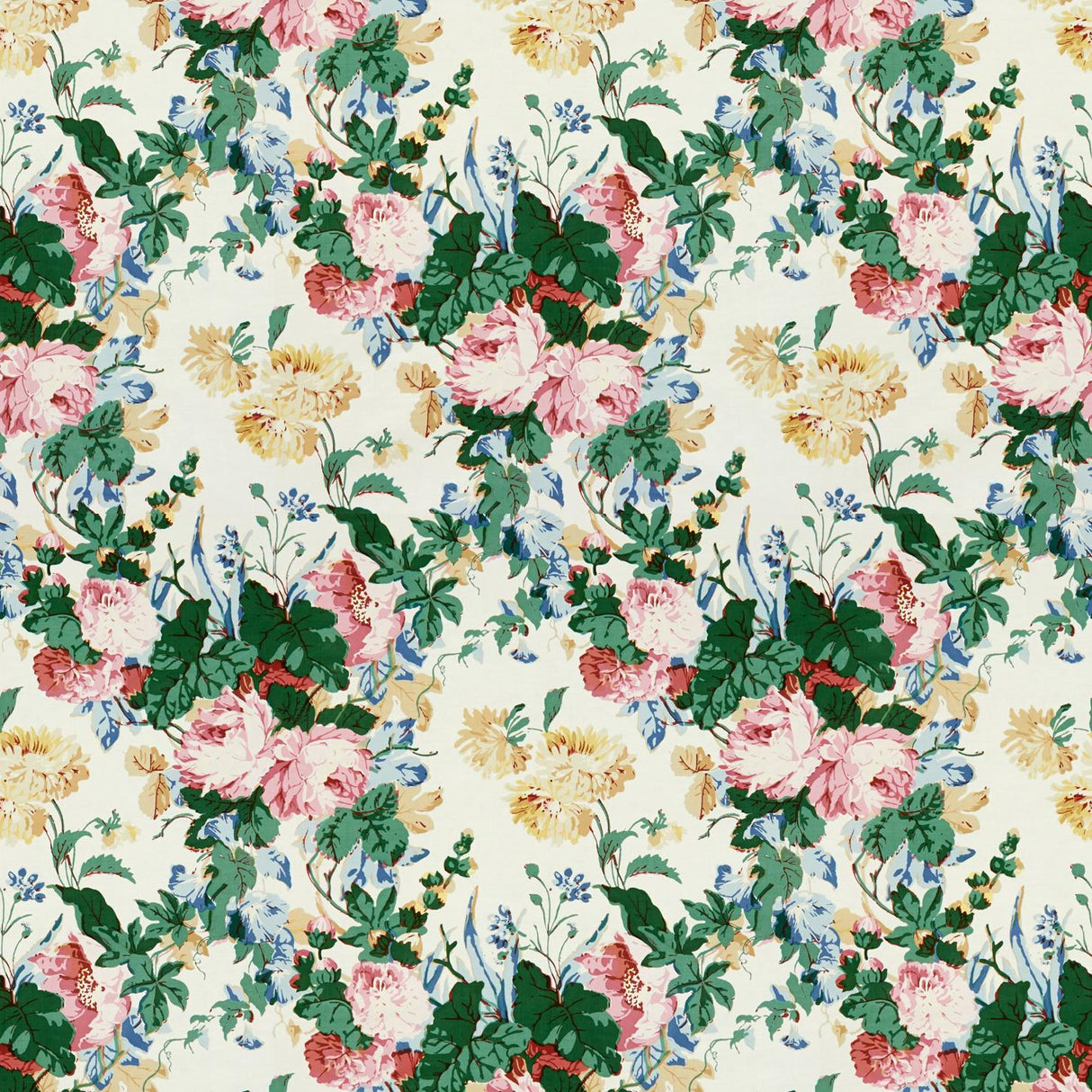 Lee Jofa MAISIE PINK/GREEN Fabric
