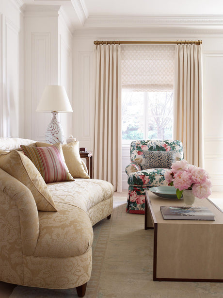 Lee Jofa MAISIE PINK/GREEN Fabric