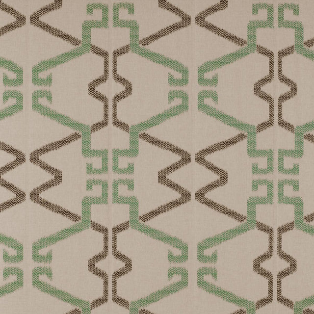 Gaston Y Daniela CAPRERA ONYX/VERDE Drapery Fabric