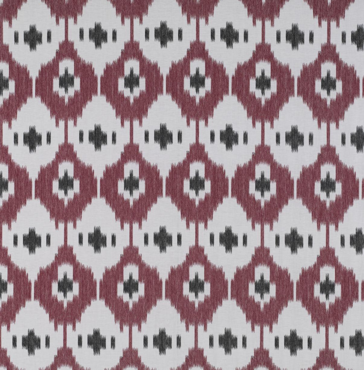 Gaston Y Daniela PANAREA ROJO/ONYX Drapery Fabric