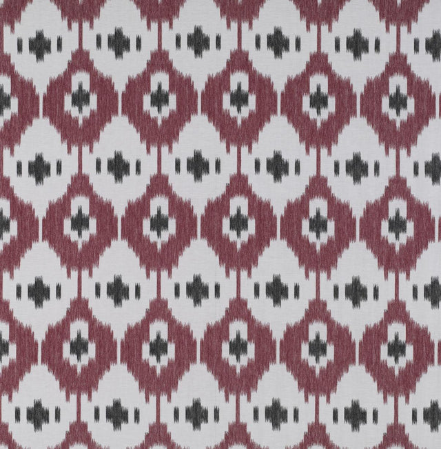 Gaston Y Daniela PANAREA ROJO/ONYX Drapery Fabric