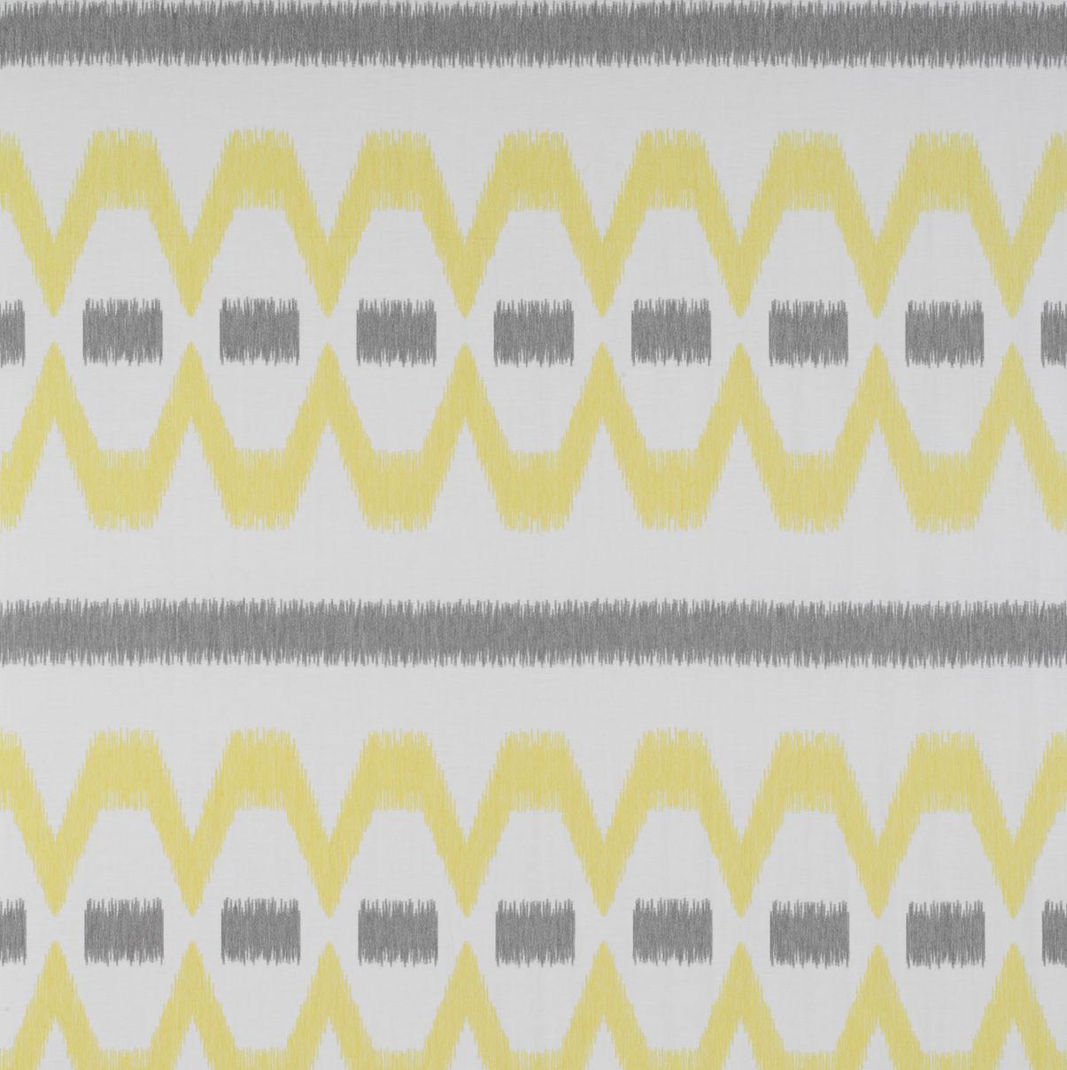 Gaston Y Daniela LAMPEDUSA GRIS/AMARILLO Drapery Fabric