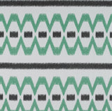 Gaston Y Daniela LAMPEDUSA ONYX/VERDE MENTA Drapery Fabric