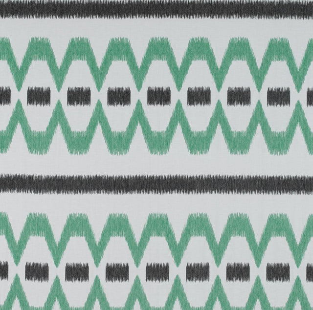 Gaston Y Daniela LAMPEDUSA ONYX/VERDE MENTA Drapery Fabric