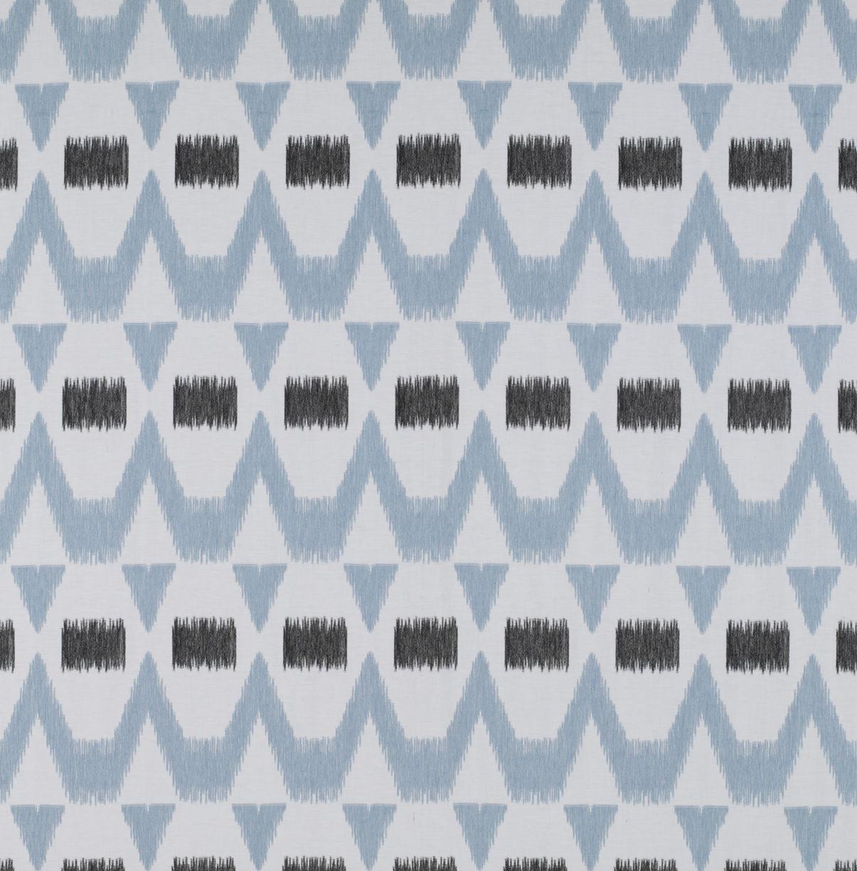 Gaston Y Daniela MONTECRISTO ONYX/AZUL CLARO Drapery Fabric