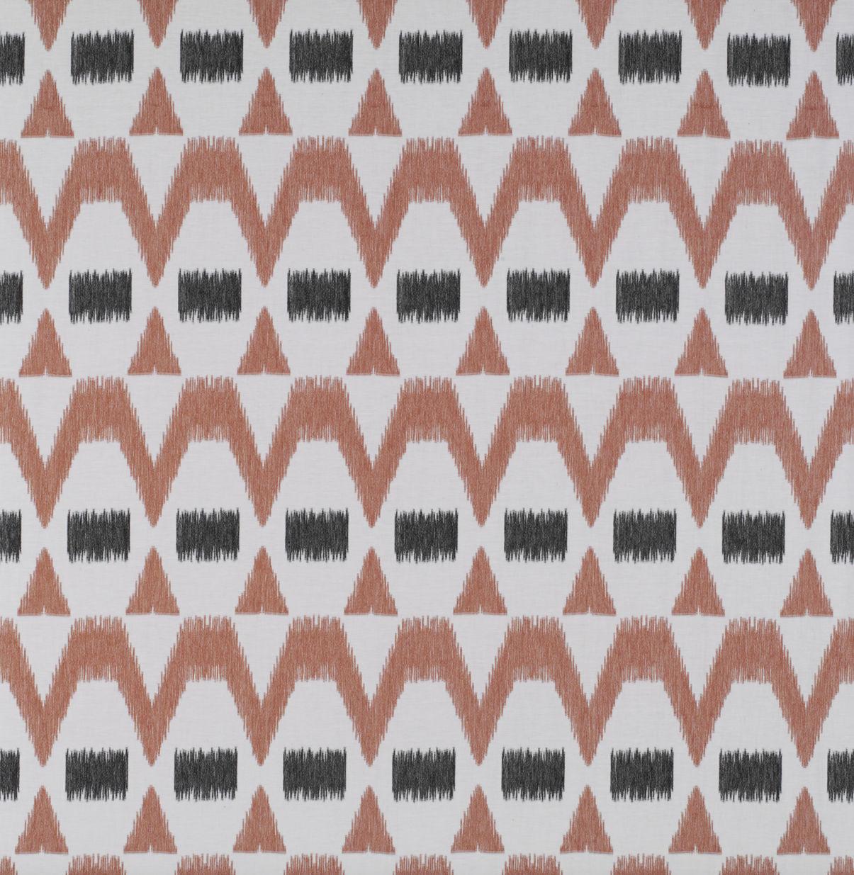 Gaston Y Daniela MONTECRISTO LADRILLO/ONYX Drapery Fabric