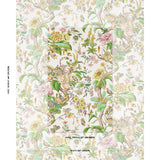 Schumacher Cranley Garden Pink Fabric