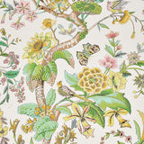 Schumacher Cranley Garden Pink Fabric