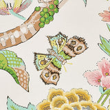 Schumacher Cranley Garden Pink Fabric