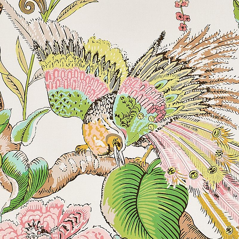 Schumacher Cranley Garden Pink Fabric