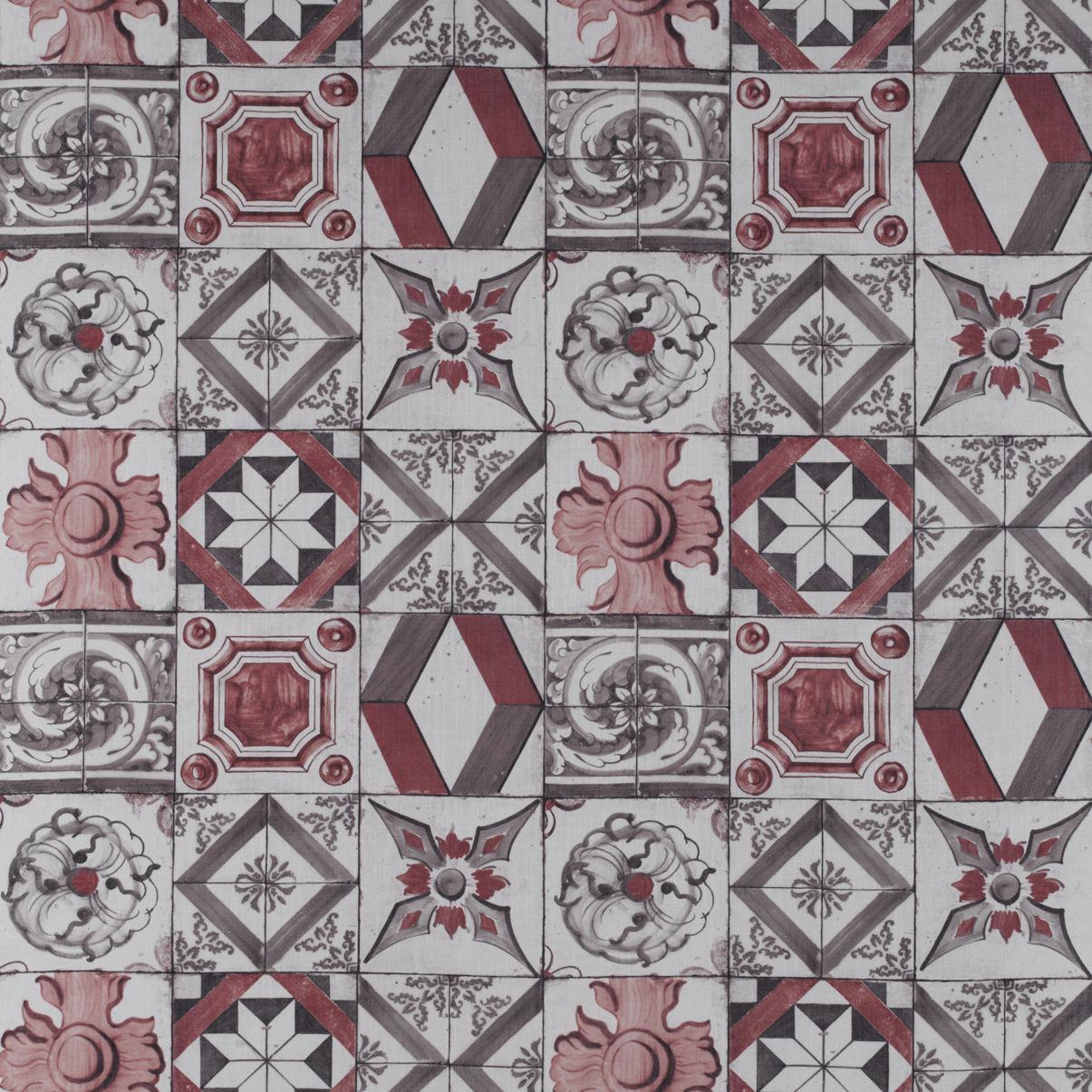 Gaston Y Daniela TRASTEVERE ROJO/MARRON Fabric