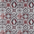 Gaston Y Daniela TRASTEVERE ROJO/MARRON Fabric