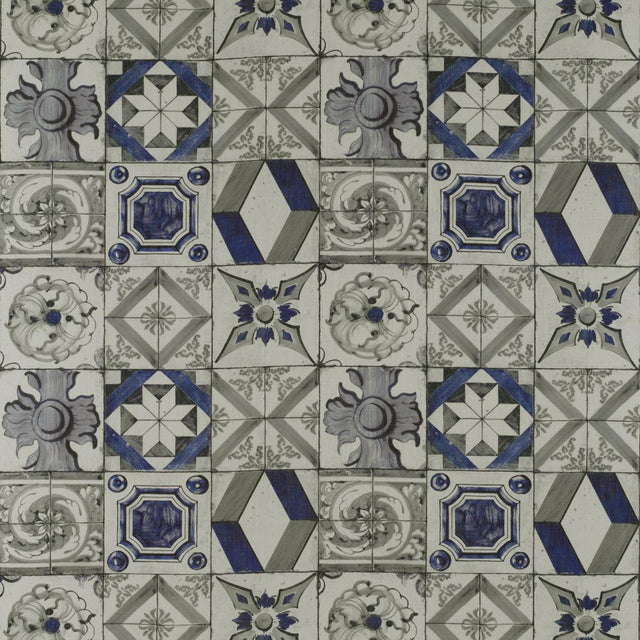 Gaston Y Daniela TRASTEVERE AZUL/GRIS Fabric