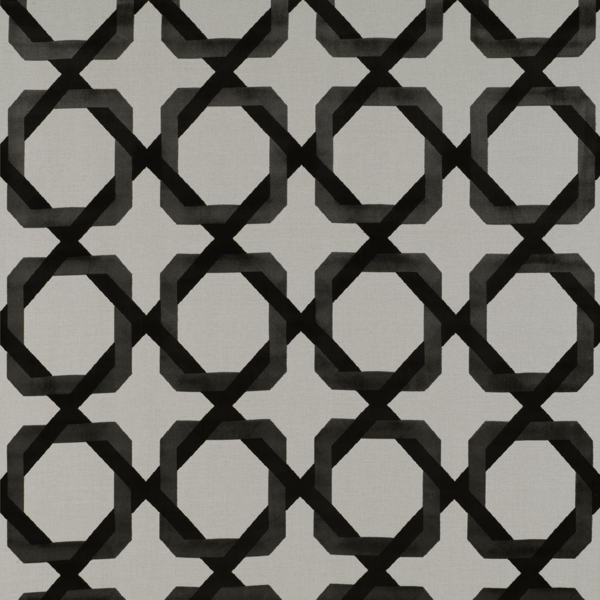Gaston Y Daniela GALLIANO BLANCO/ONYX Upholstery Fabric
