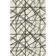 Lee Jofa CHANNELS VELVET EBONY/IVORY Fabric