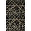 Lee Jofa CHANNELS VELVET ONYX/ALMOND Fabric