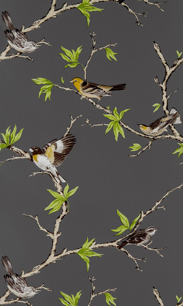 Gaston Y Daniela VILLA FIORI ANTRACITA Wallpaper