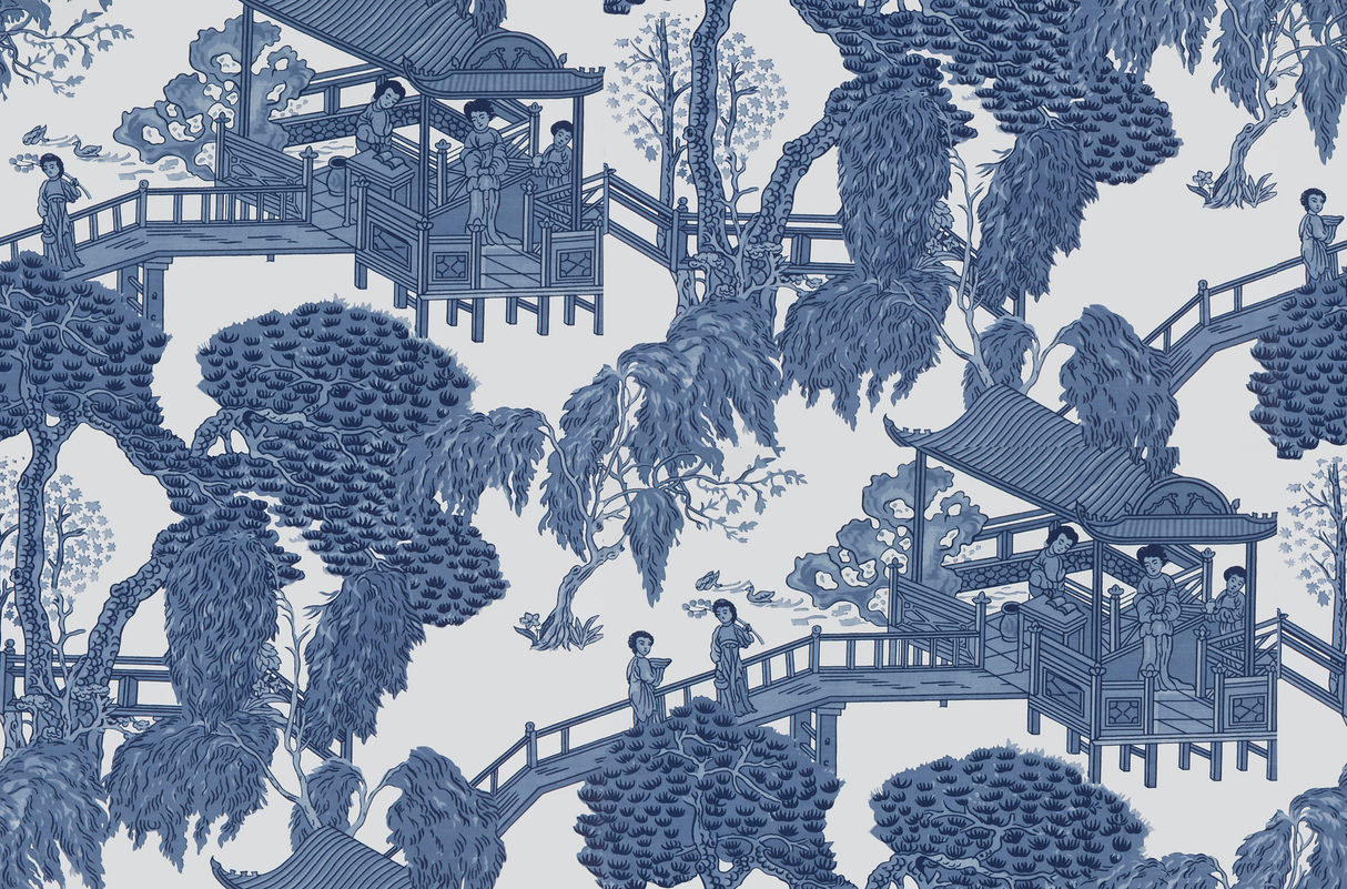 Gaston Y Daniela Zhou Jun Azul Wallpaper