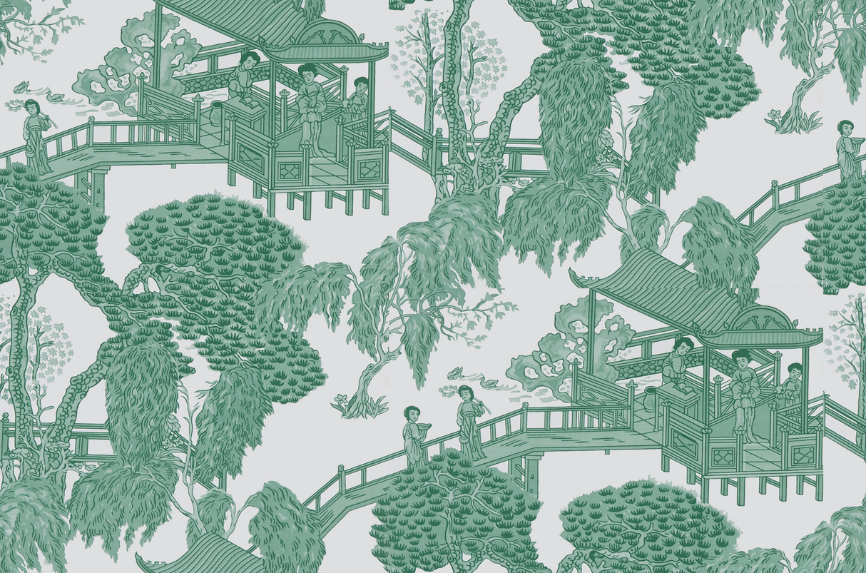 Gaston Y Daniela Zhou Jun Verde Wallpaper