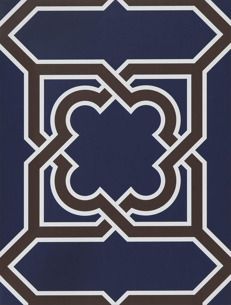 Gaston Y Daniela MARTIN AZUL/CHOCOLATE Wallpaper