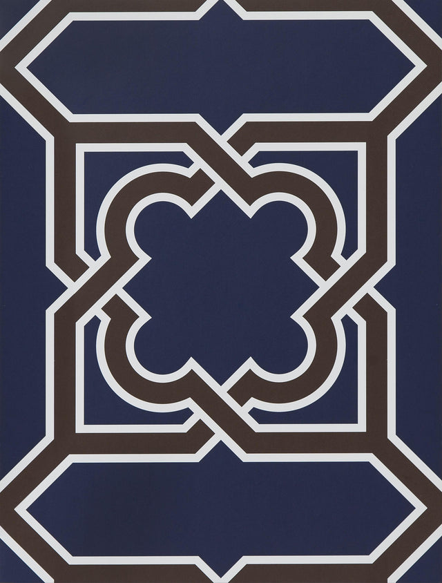 Gaston Y Daniela MARTIN AZUL/CHOCOLATE Wallpaper