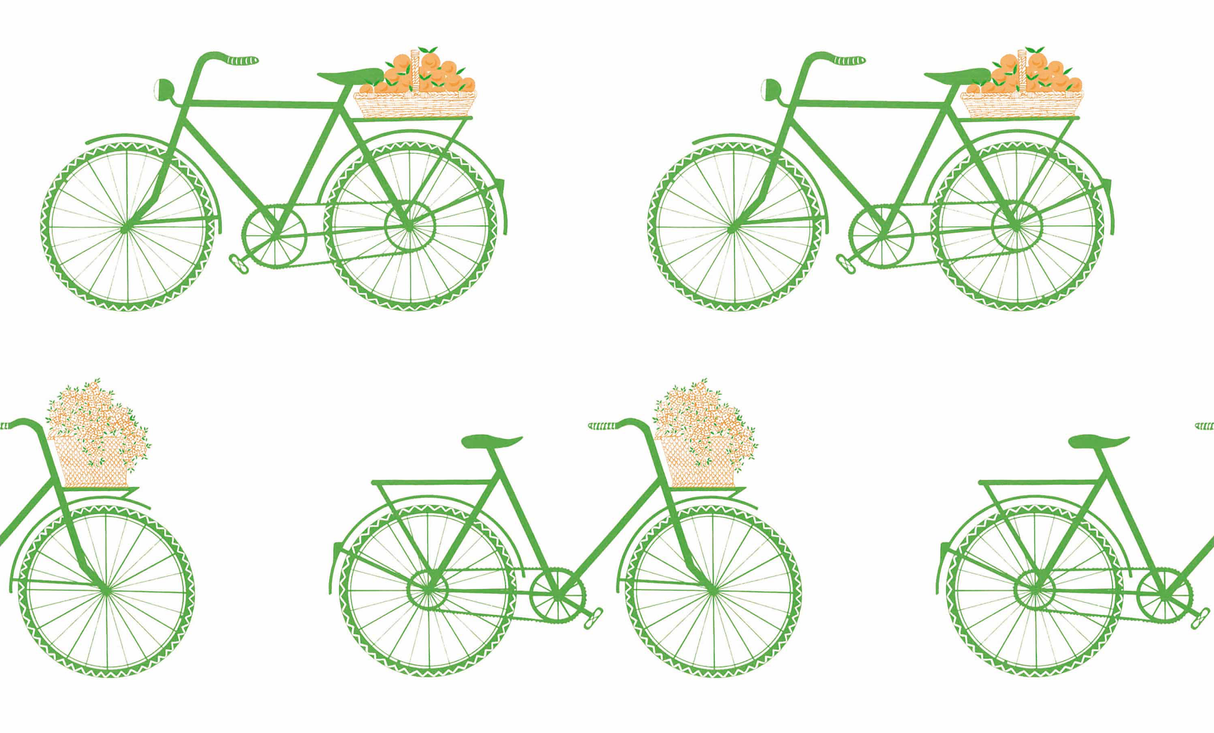 Gaston Y Daniela Bicicletas Verde Wallpaper