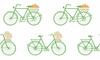 Gaston Y Daniela Bicicletas Verde Wallpaper