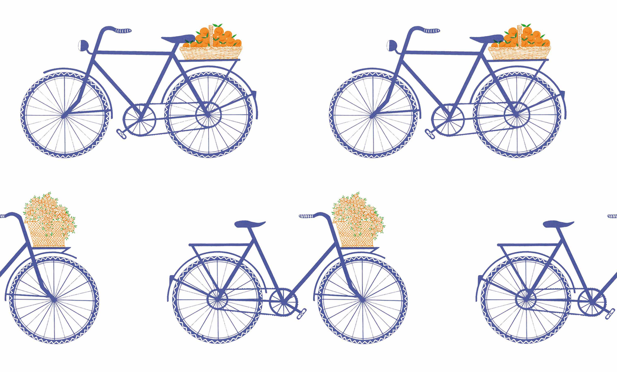 Gaston Y Daniela Bicicletas Azul Wallpaper