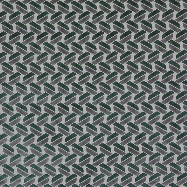 Gaston Y Daniela JUANIN VERDE/GRIS Upholstery Fabric