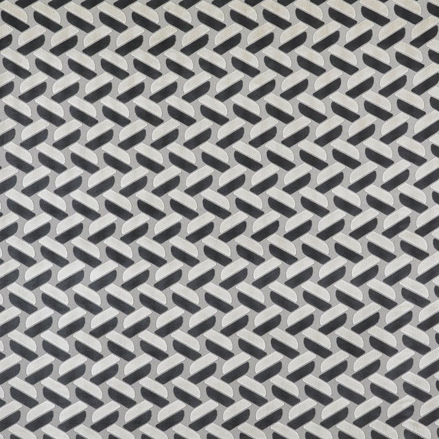 Gaston Y Daniela JUANIN CRUDO/ANTRACITA Upholstery Fabric