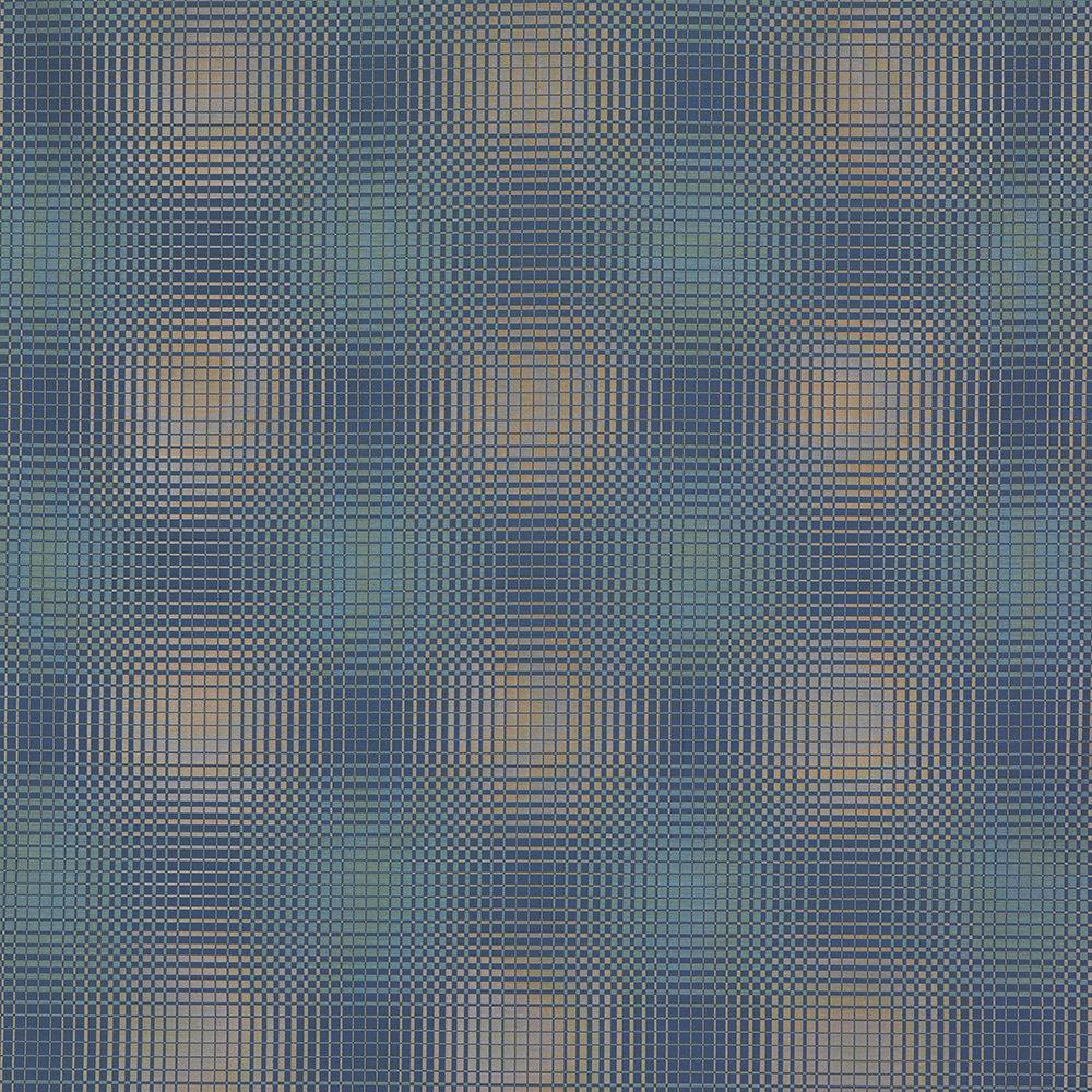Gaston Y Daniela ALELLA AZUL/PLATA Upholstery Fabric