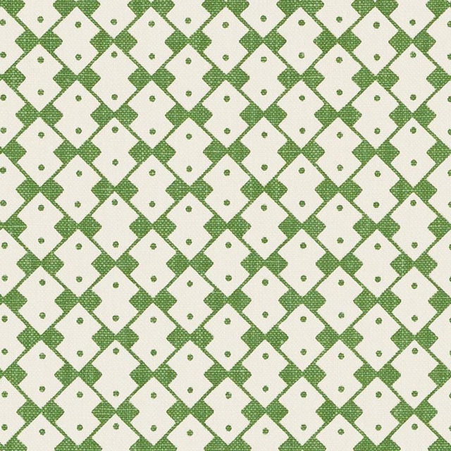 Schumacher Domino Chelsea Green Fabric