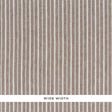 Schumacher Filippo Linen Sheer Cocoa Fabric