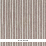 Schumacher Filippo Linen Sheer Cocoa Fabric